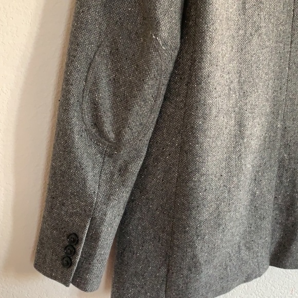NWOT Banana Republic | Jacket tweed grey and white - Picture 13 of 13